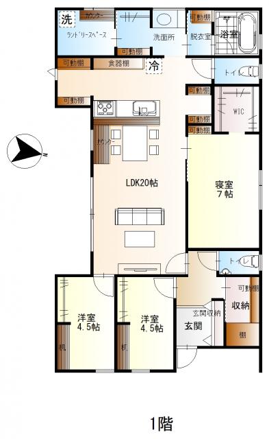 石川県羽咋市の一戸建て | 2890万円 | 3SLDK | 270.02m² | Akiyama house finder
