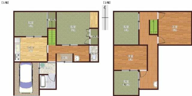 図面です。間取りと現状が異なる場合は現況優先となります。