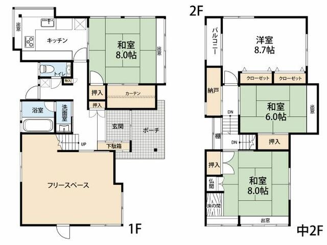 detached 石川県野々市市新庄１丁目