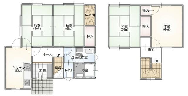detached 石川県河北郡内灘町字大根布１丁目 地図を見る