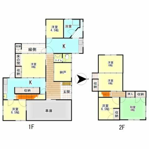 detached 石川県加賀市大聖寺地方町 地図を見る