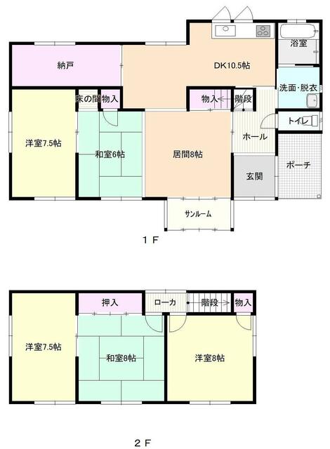 detached 石川県白山市千代野西２丁目 地図を見る