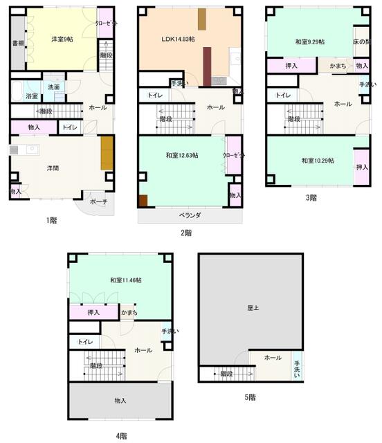 house for sale in Kanazawa, Ishikawa | ¥10,300,000 | 6SLDK | Akiyama…