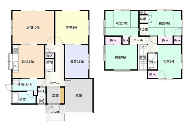 detached 石川県野々市市本町１丁目
