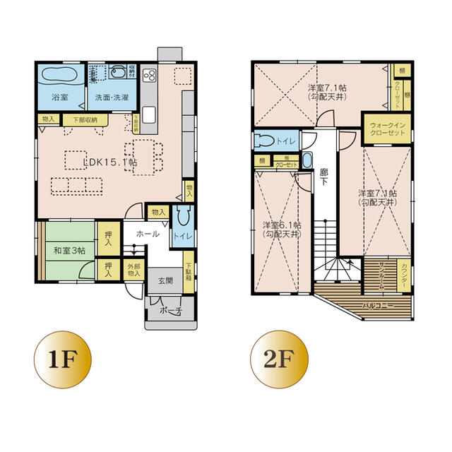 detached 石川県河北郡内灘町字鶴ケ丘４丁目 地図を見る