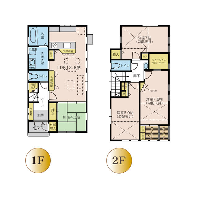 石川県金沢市の一戸建て | 2480万円 | 4LDK | 104.2m² | Akiyama house finder