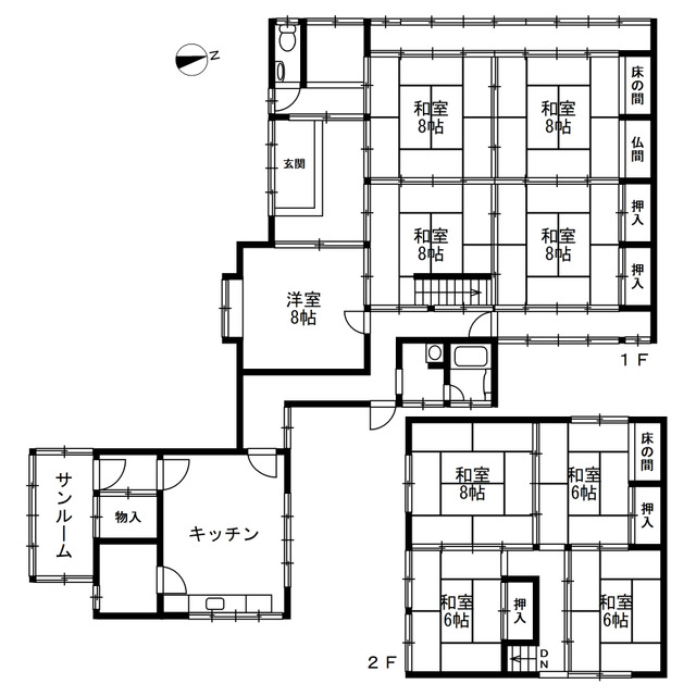 detached 石川県河北郡津幡町字田屋 地図を見る