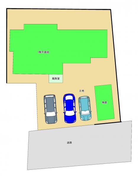 detached 石川県鹿島郡中能登町東馬場 地図を見る