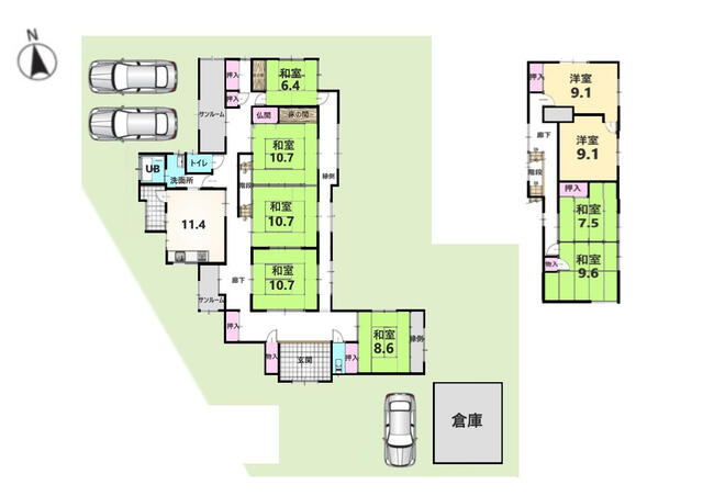 detached 福井県坂井市春江町高江