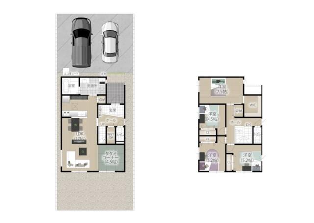 detached 福井県鯖江市下河端町 地図を見る