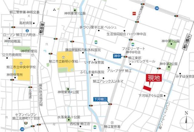 detached 福井県鯖江市下河端町 地図を見る