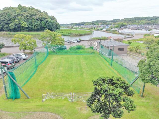 ドローン空撮・フットサル場