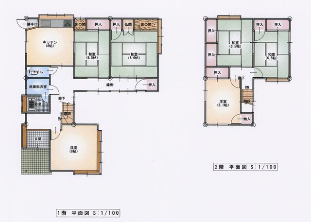 detached 福井県鯖江市杉本町