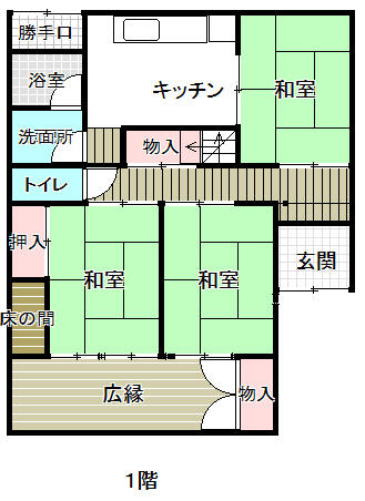 detached 福井県大飯郡高浜町南団地２丁目 地図を見る