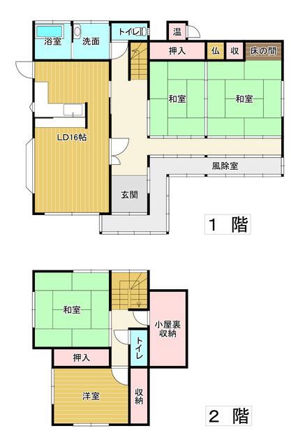 detached 福井県南条郡南越前町牧谷