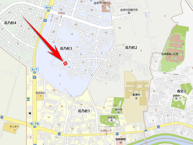 detached 福井県あわら市花乃杜３丁目