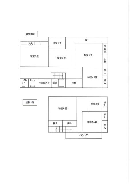 detached 福井県南条郡南越前町今泉 地図を見る