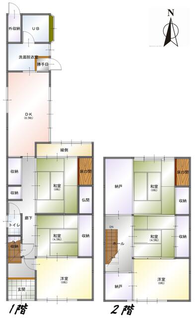 detached 福井県越前市若松町