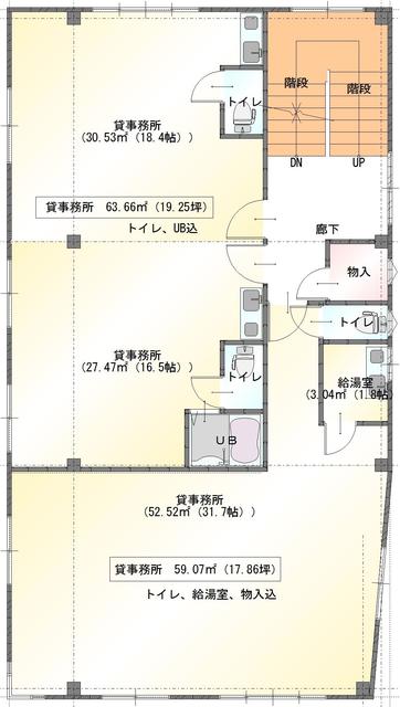 間取り図／３Ｆ平面図