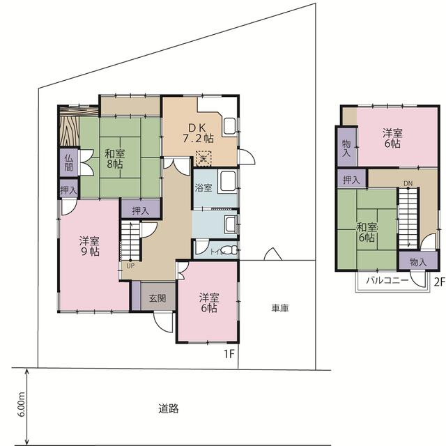 house for sale in 福井市, Fukui | ¥14,200,000 | 5DK | Akiyama house find…