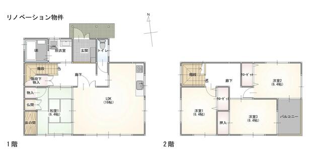 house for sale in Sakai, Fukui | ¥14,500,000 | 4LDK | Akiyama house f…