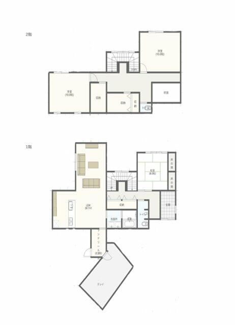 detached 福井県勝山市本町４丁目 地図を見る