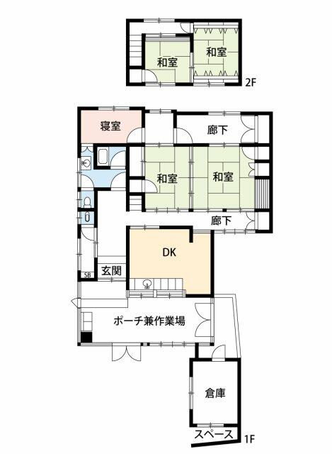 detached 福井県勝山市栄町２丁目 地図を見る