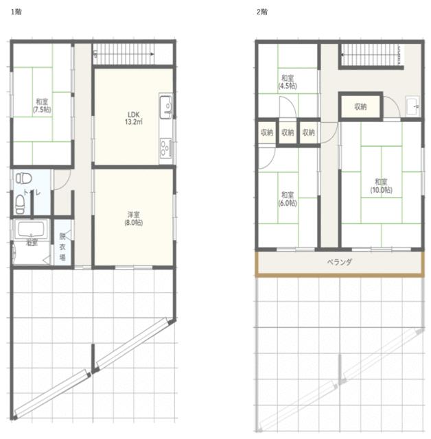 福井県小浜市の一戸建て | 250万円 | 5LDK | 192m² | Akiyama house finder