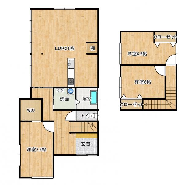 detached 福井県吉田郡永平寺町法寺岡 地図を見る