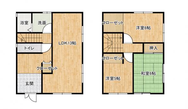 detached 福井県あわら市番田 地図を見る