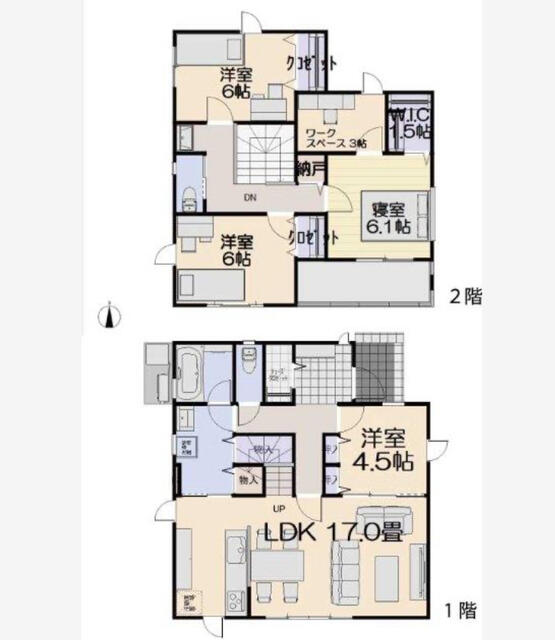 detached 山梨県中巨摩郡昭和町河東中島 地図を見る