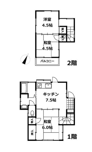 detached 山梨県笛吹市石和町小石和 地図を見る