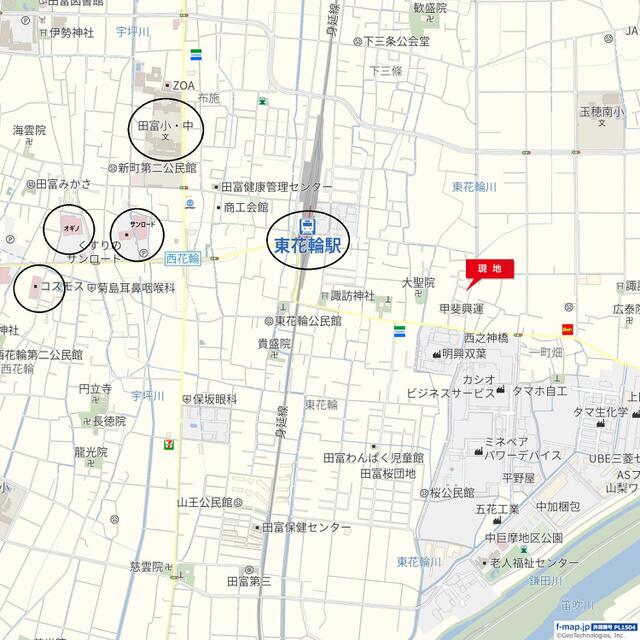 detached 山梨県中央市東花輪