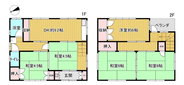 detached 山梨県南巨摩郡南部町内船 地図を見る