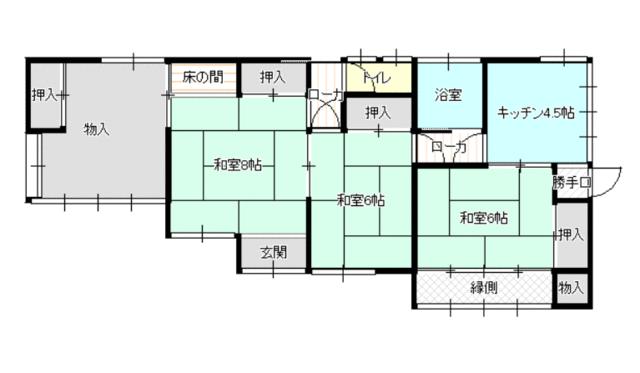 detached 山梨県甲府市湯村３丁目 地図を見る