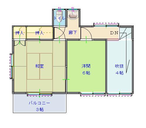 detached 山梨県笛吹市境川町大坪 地図を見る