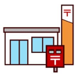 鰍沢郵便局 (717m)