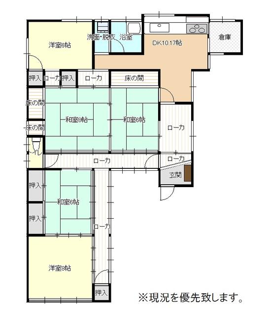 山梨県南巨摩郡富士川町の一戸建て | 50万円 | 5DK | 494.51m² | Akiyama house finder