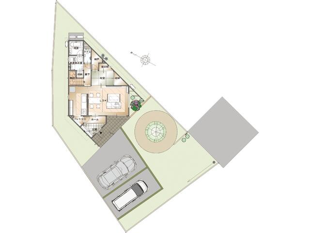 detached 山梨県富士吉田市小明見１丁目 地図を見る