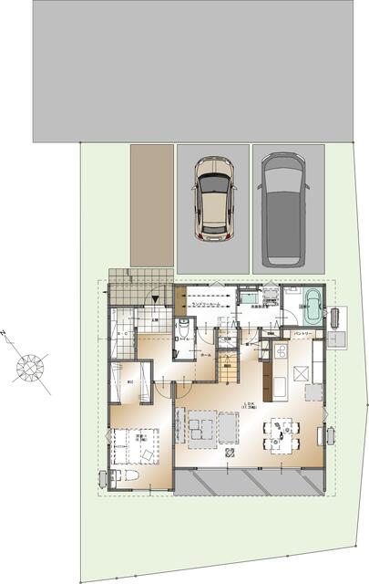 detached 山梨県甲斐市下今井 地図を見る