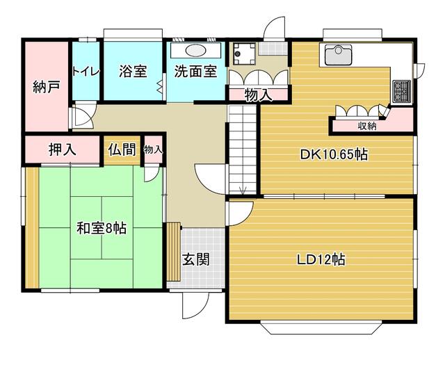 detached 山梨県都留市玉川 地図を見る