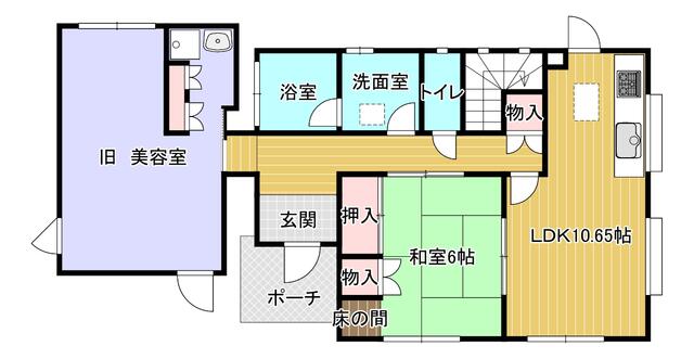 detached 山梨県都留市十日市場 地図を見る