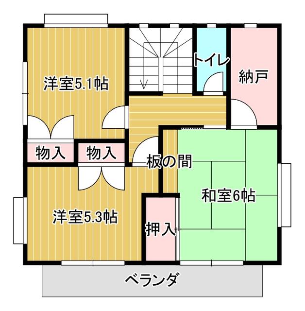detached 山梨県都留市十日市場 地図を見る