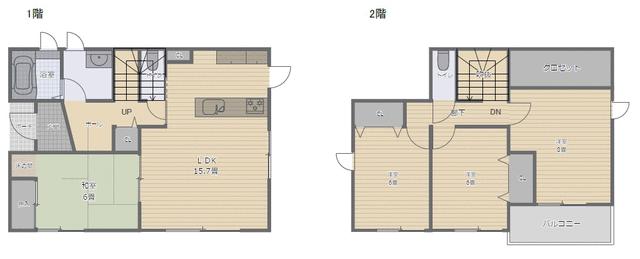 山梨県甲斐市の一戸建て | 2680万円 | 4LDK | 241.85m² | Akiyama house finder