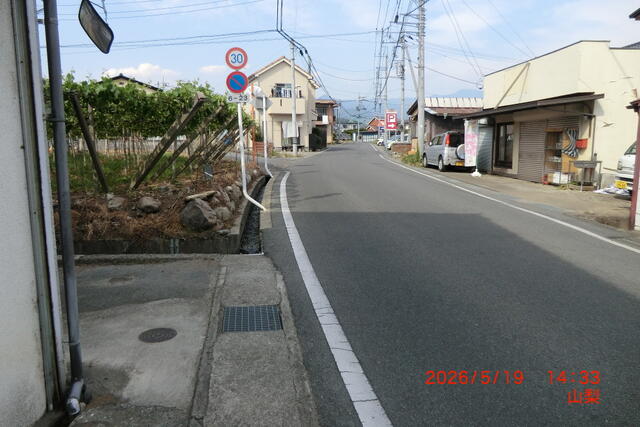 当該地の半径およそ１５０ｍ南側の状況です。／撮影日2026-05-19