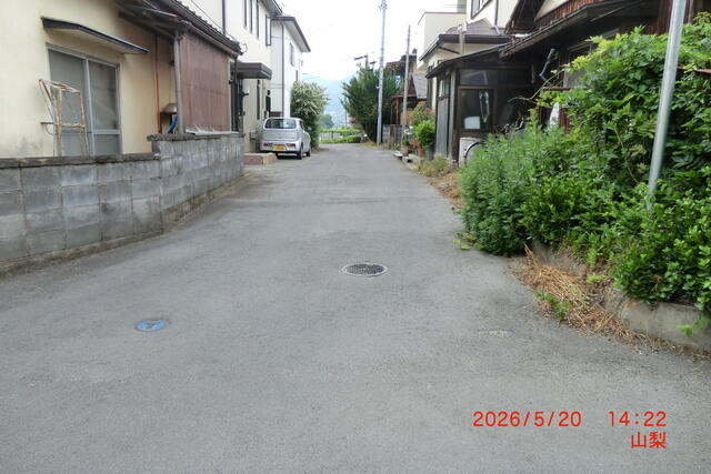 南側道路幅員約４ｍ／撮影日2026-05-20