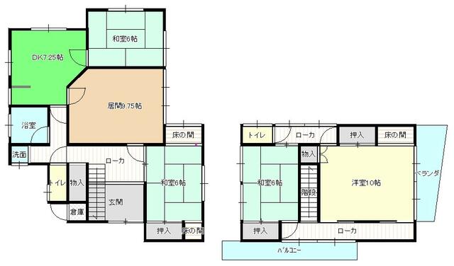 detached 山梨県南巨摩郡南部町南部