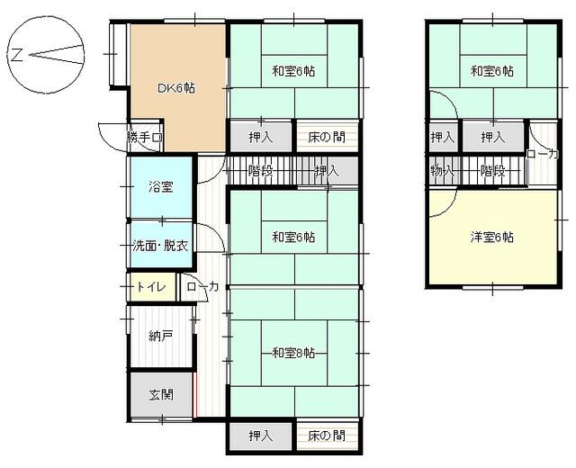 detached 山梨県南巨摩郡南部町南部 地図を見る