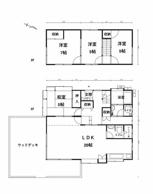 detached 山梨県南都留郡富士河口湖町富士ヶ嶺 地図を見る