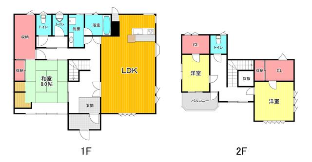 山梨県笛吹市の一戸建て | 1480万円 | 3LDK | 354.91m² | Akiyama house finder